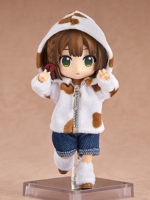 『ねんどろいどどーる』おようふくセット 動物パーカー コーヒーミルク